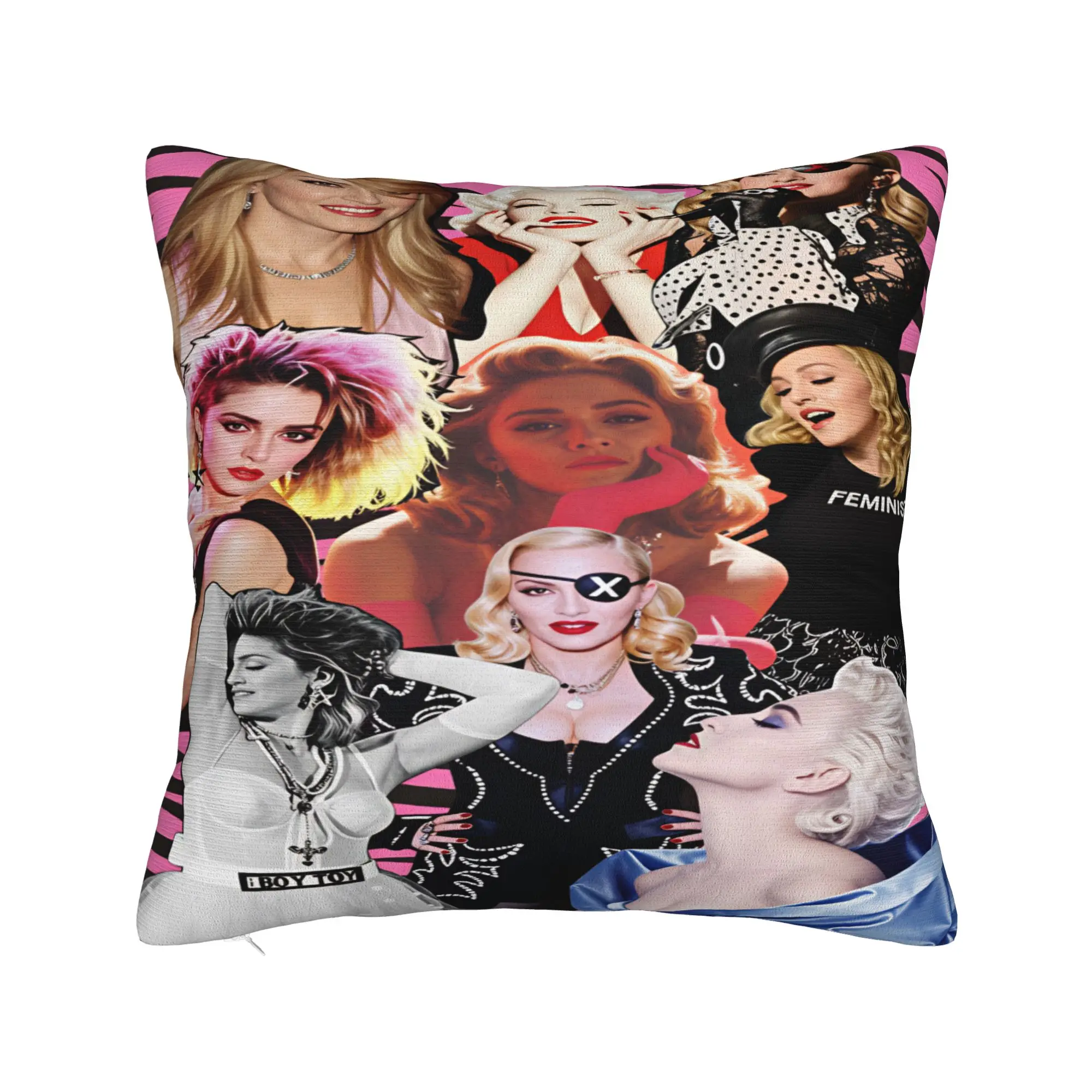 M-Madonna Confessions I Feel So Free Pillow Case  Fashion Pillow Cover Graphic Pillowcases For Wedding Party Home Decor
