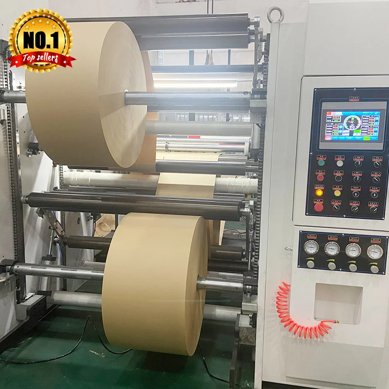 Copper Aluminum Slitter Rewinder Automatic High Speed Tape Cutter Industrial Machine Heavy Label Paper Slitter Rewinder
