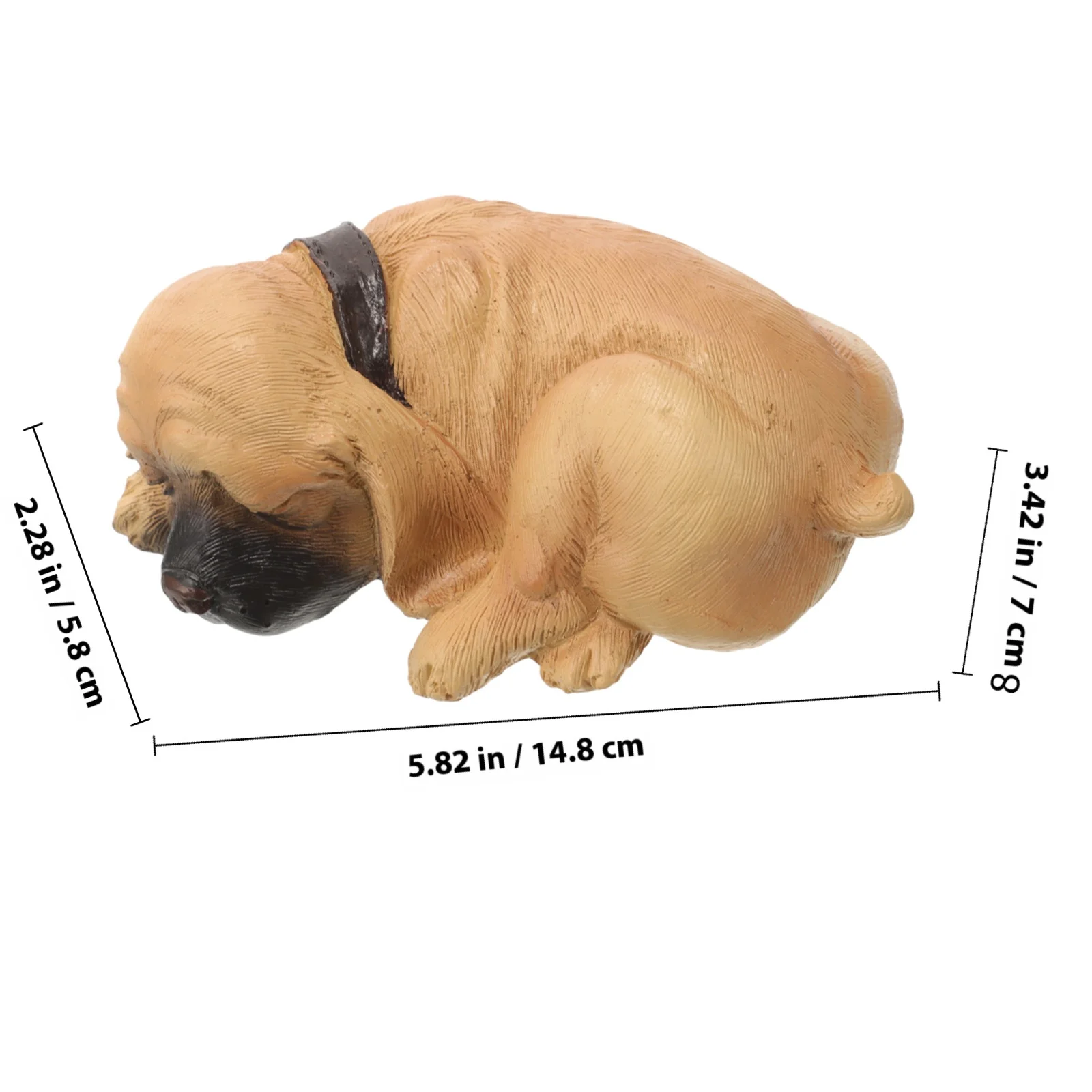 Puppy Key Hider Box Outdoor Waterproof Resin Garden Statue Decorative Storage For Spare Keys Hidden Security Holder