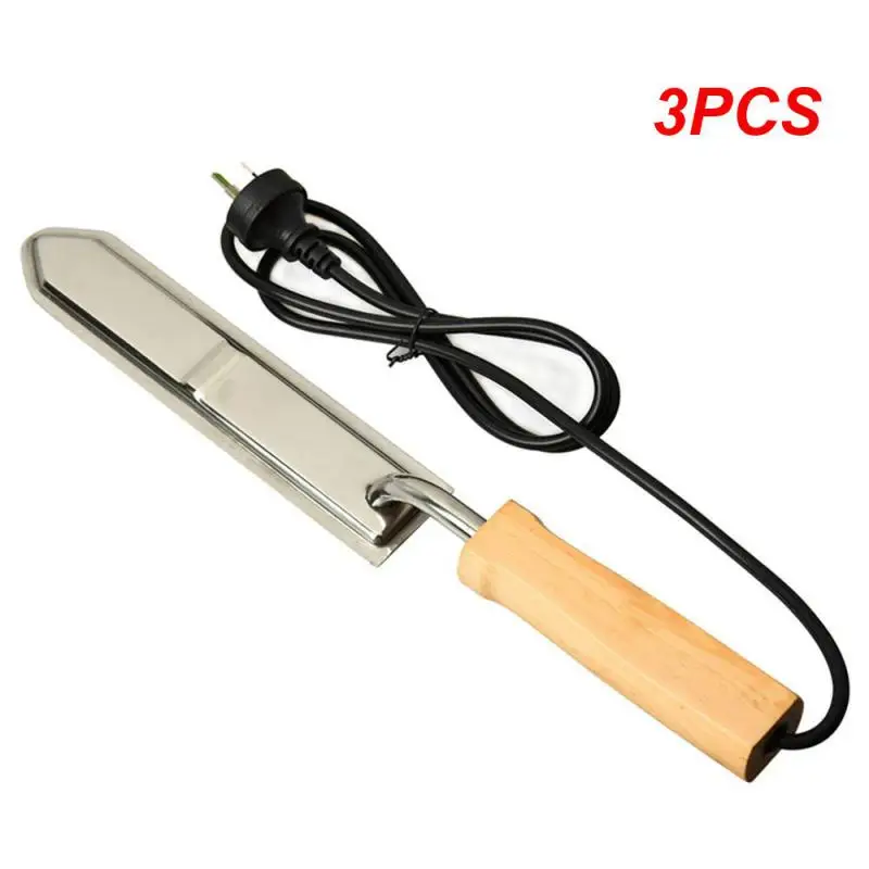 

3PCS Electric Bee Honey Knife Effective Beekeeping Equipment Automatic Heat Up QuicklyBeehive Extractor Handle Tool Beekeeper