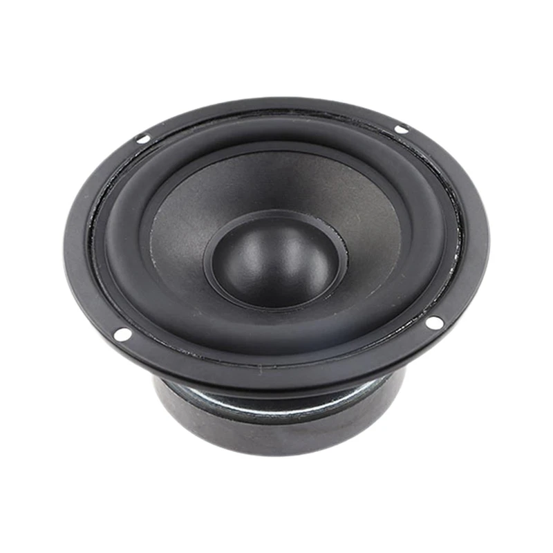 Universal 4.5Inch Round Speaker Stereo Sound System 25W 6Ω Premium Audio Accessories Audio Midrange Loudspeaker