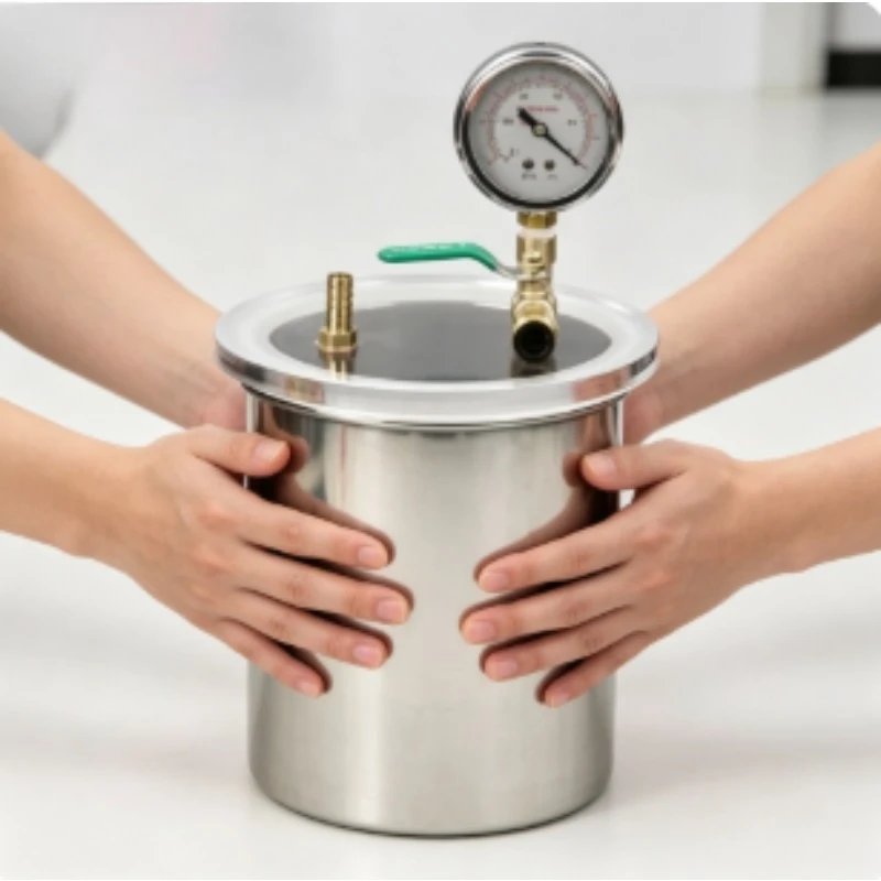 Collector Pot 3L Vacuum Resin Collector Pot for Vacuum Resin Infusion Process Drying Chamber Degassing
