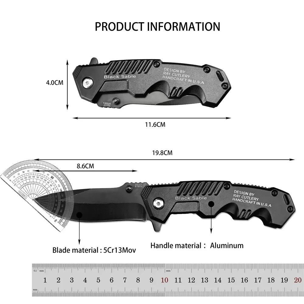 26T Oyabun Flipper Pocket Folding Knife 3.54\