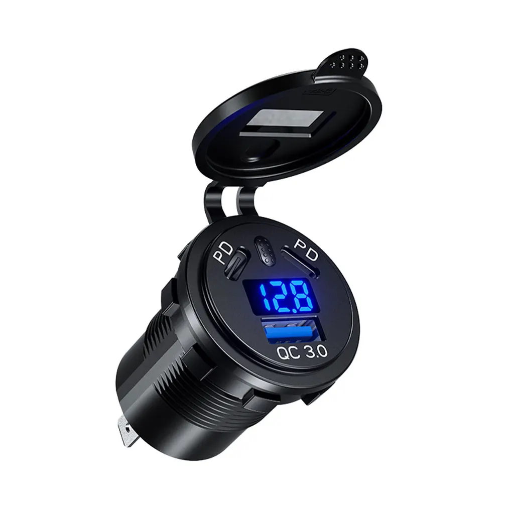 

Светодиодная лампа для ПК с быстрой зарядкой Quick Charge 30, одновременная зарядка трех устройств, высокая безопасность, PD45, QC18W, высококачественные материалы, пылезащита
