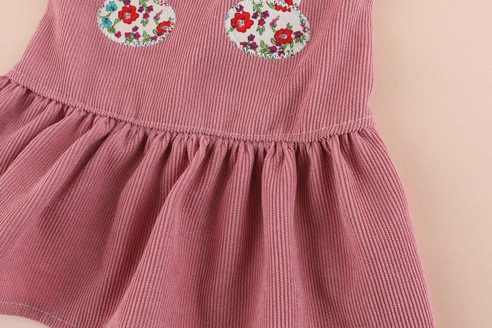 Prinzessinnen-Stil Kleidung für kleine Hunde und Katzen, Teddybär, Pomeranian Spezielles Niedliches Brust- und Rückenkleid – Detail 10