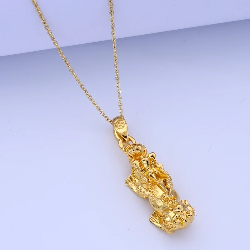 قلادة قلادة بمزاج شخصي للجنسين - تصميم هندسي بسيط للرجال والنساء