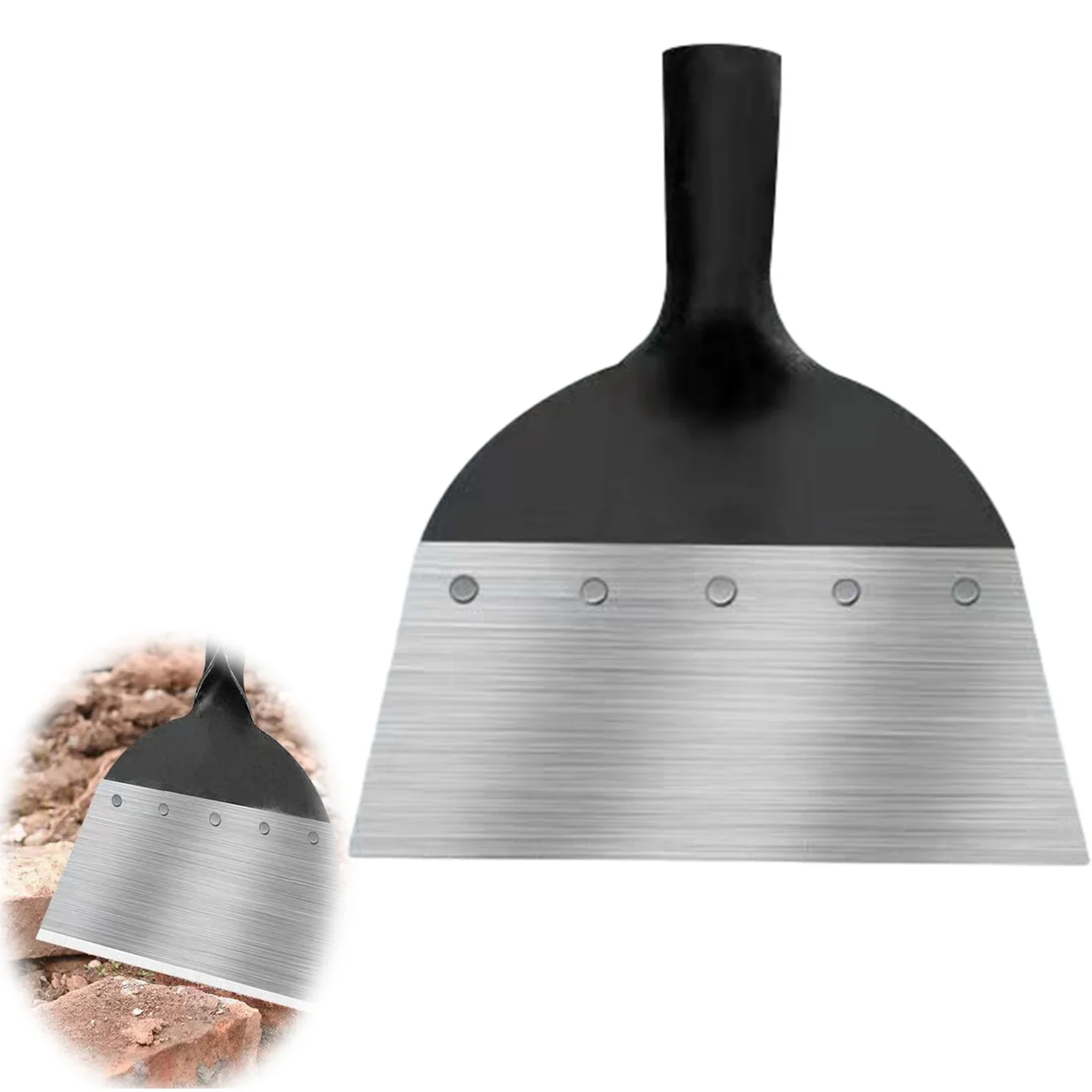 Trowel Multifunctional Outdoor Steel Flat Ice Sharp Garden Cleaning Shovel Farm