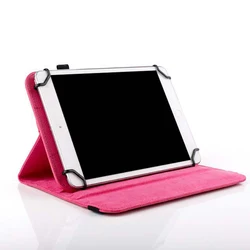 Universal tablet pc protective cover leather case 360 swivel 7 8 10 inch adjustable casing for lenovo Huawei teclast