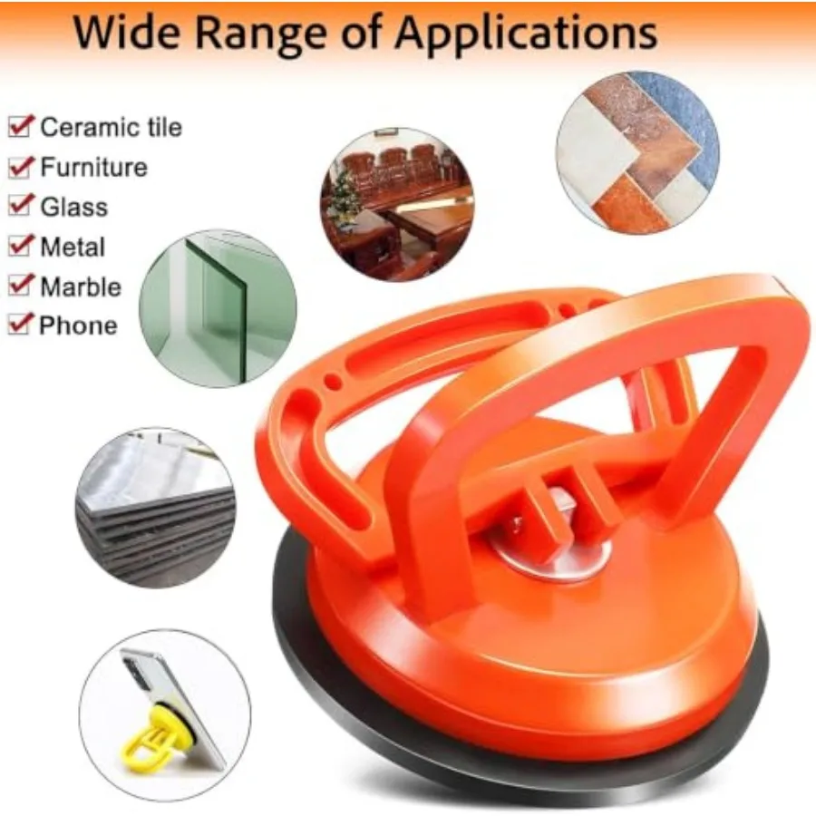 Car Dent Remover Tool for Auto Body Dent Repair, Lifting and Moving Objects, Includes Large and Small Suction Cups, Polishing S view 4