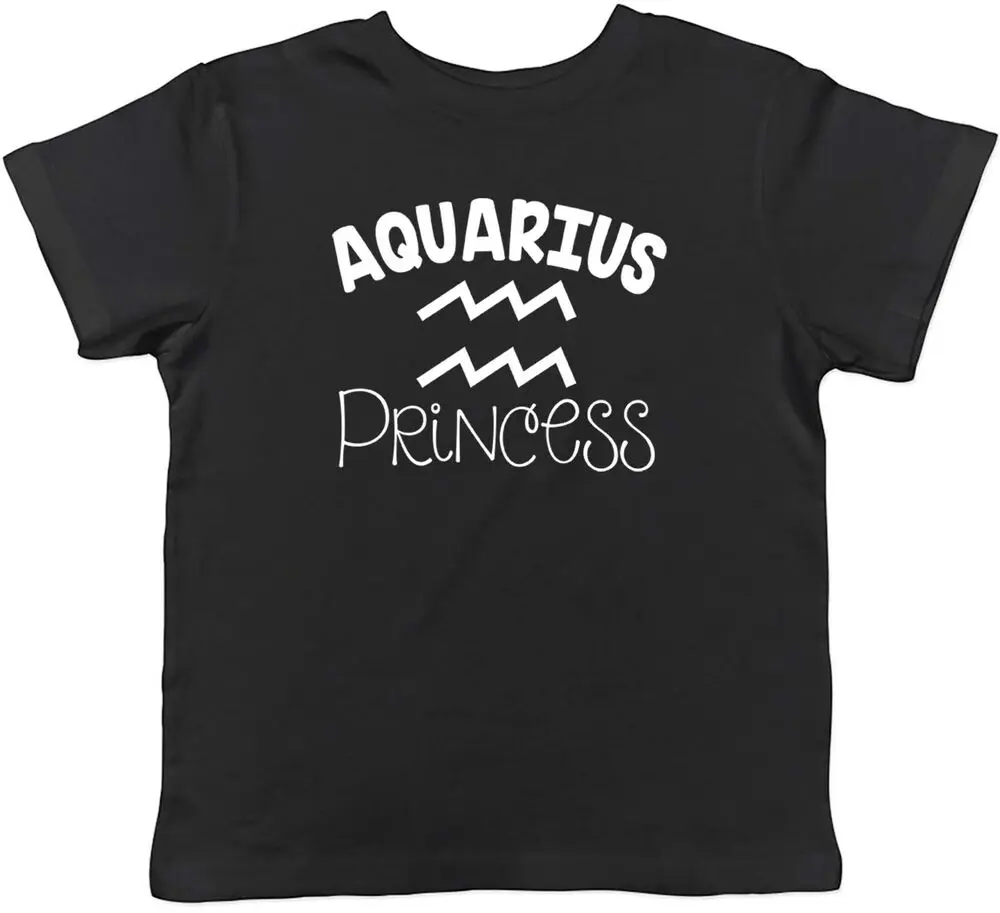 

Aquarius Princess Childrens Kids T-Shirt Boys Girls High Quality 100%Cotton Short Sleeve