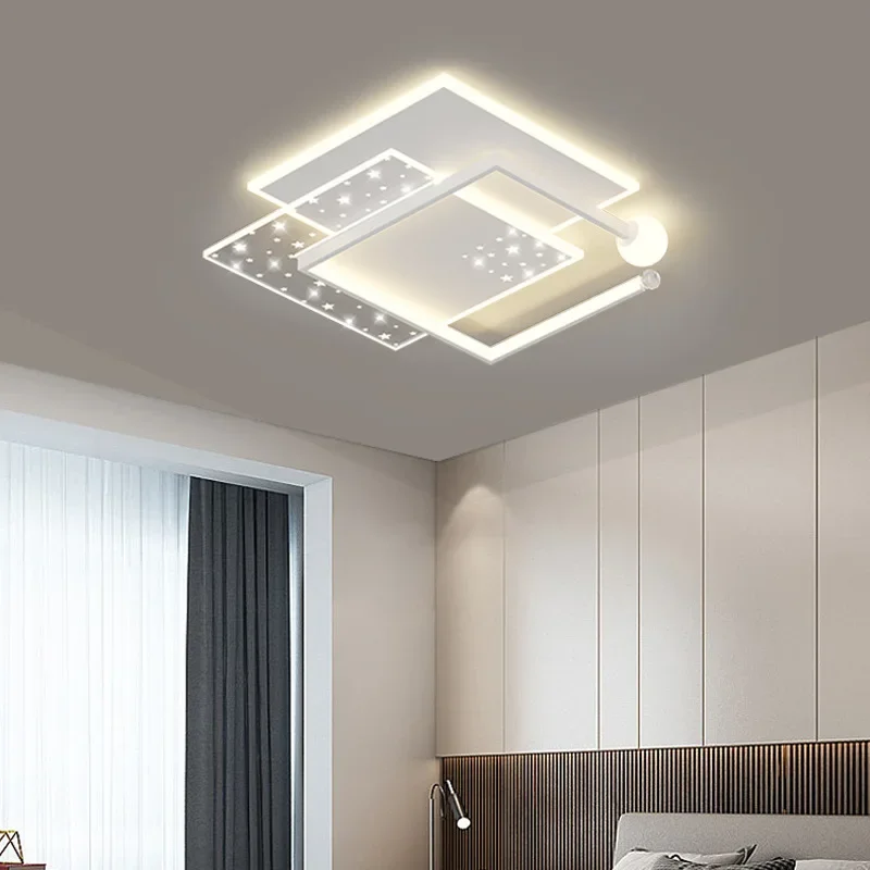 Nordic Cream Style Ceiling Light Modern Originality Full Spectrum LED Ceiling Light Aesthetic Energy Saving Indoor Lighting FYCL