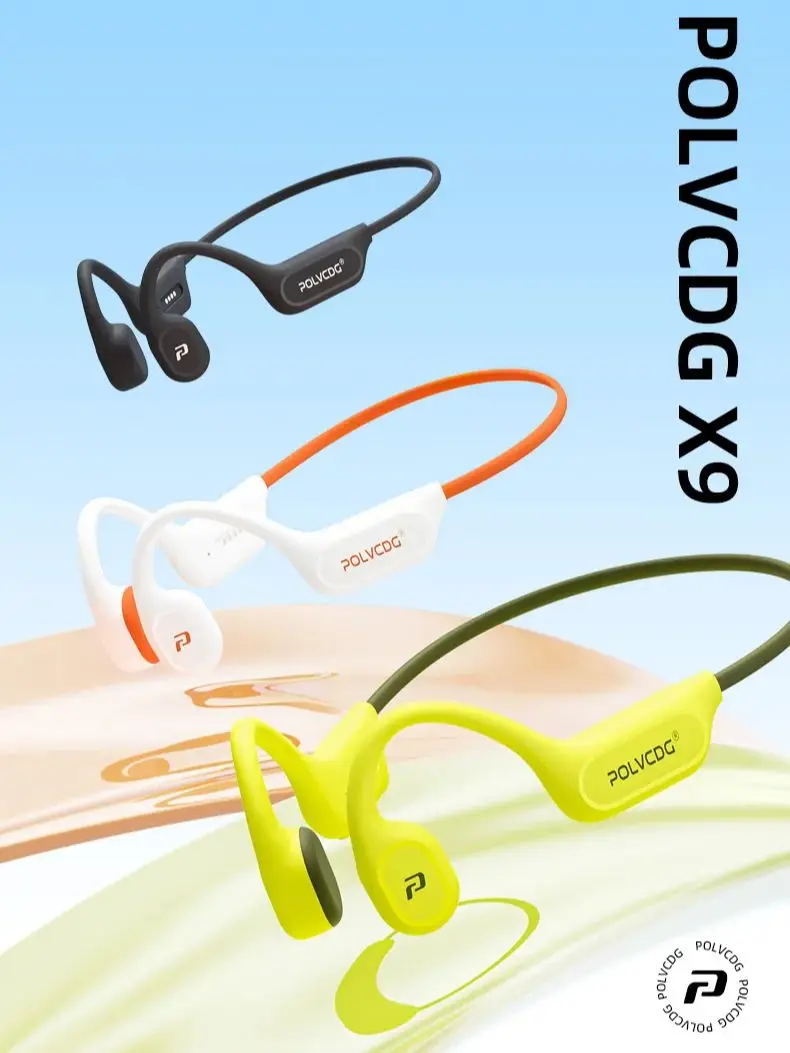 AliExpress POLVCDG X9 Bone Conduction Earphones IPX8 Waterproof Open Swimming Earphones 32G Ear Hanging Earphones Tennis Running Cycling