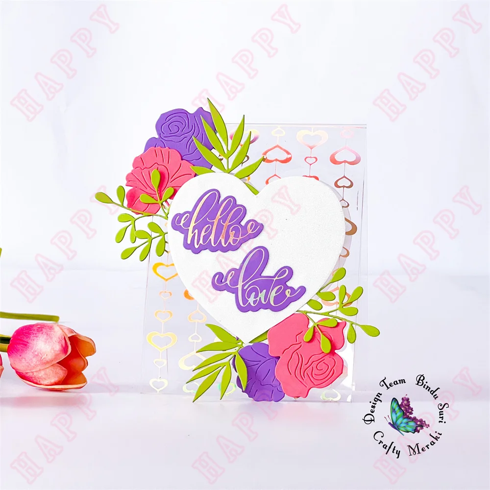 New Metal Cutting Dies Stamps Stencils Hot foil Forever Graceful Love Scrapbook Diary  Decoration Paper Craft Embossing Template