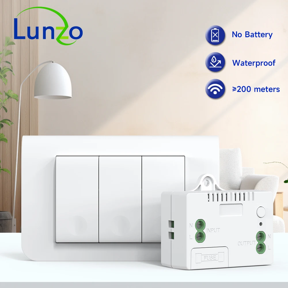 

Kinetic Magic: Self-Generating Switch – Snap It Anywhere, Install in 3 Mins，Control Lights Without a Single Battery