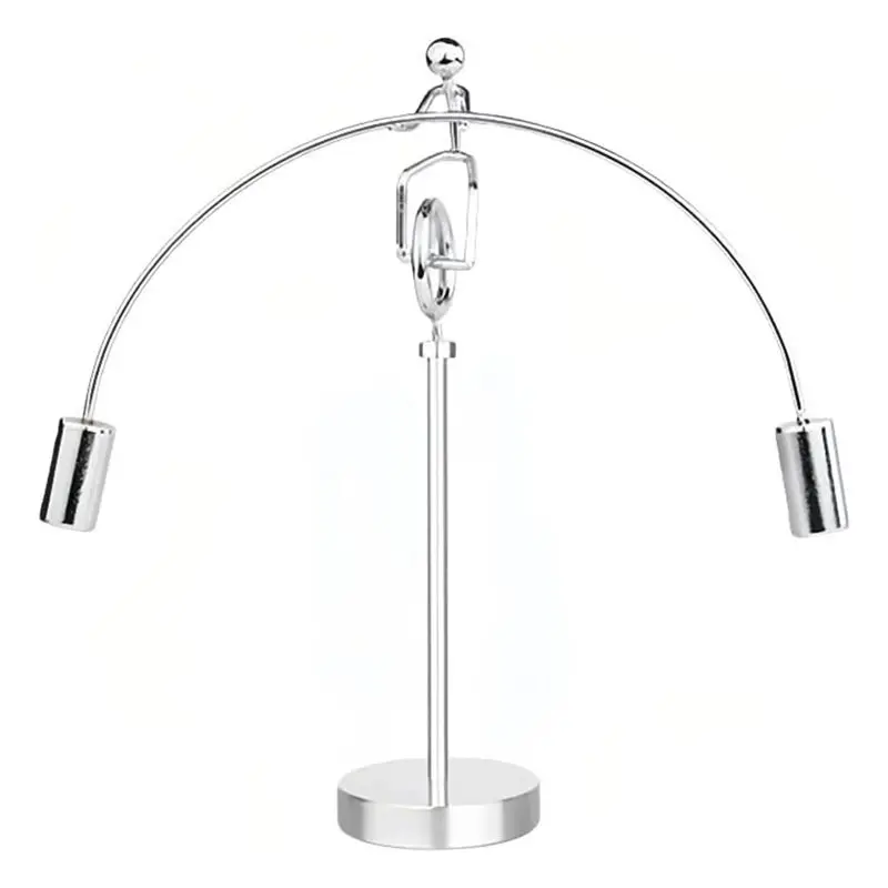 

Металлическая скульптура «Рыболов» для декора дома или офиса, украшение в виде одноколесного велосипеда, балансировочное украшение