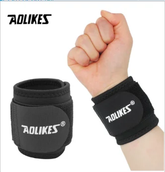 1Pc Weight Lifting Fitness Wrist Guards Gym Sport Training Wrist Wrap For Men Bandage Hand Support Band Anti-sprain Wrist Brace