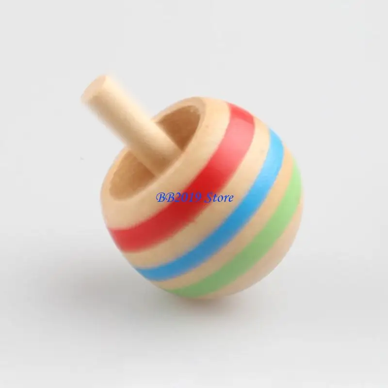 Q0KB Fingertip Toy Over Gyro 6Pcs Toddler Sensory Spinning Top Goodie Bag Filler