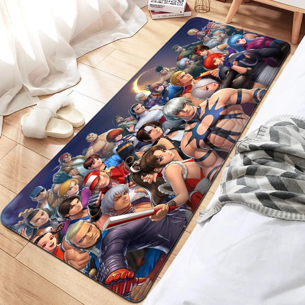 King of Fighters Floor Mat Bathroom Mat Kids Room Bedroom Decoration Balcony Anti-Slip Doormat Living Room Welcome Rug
