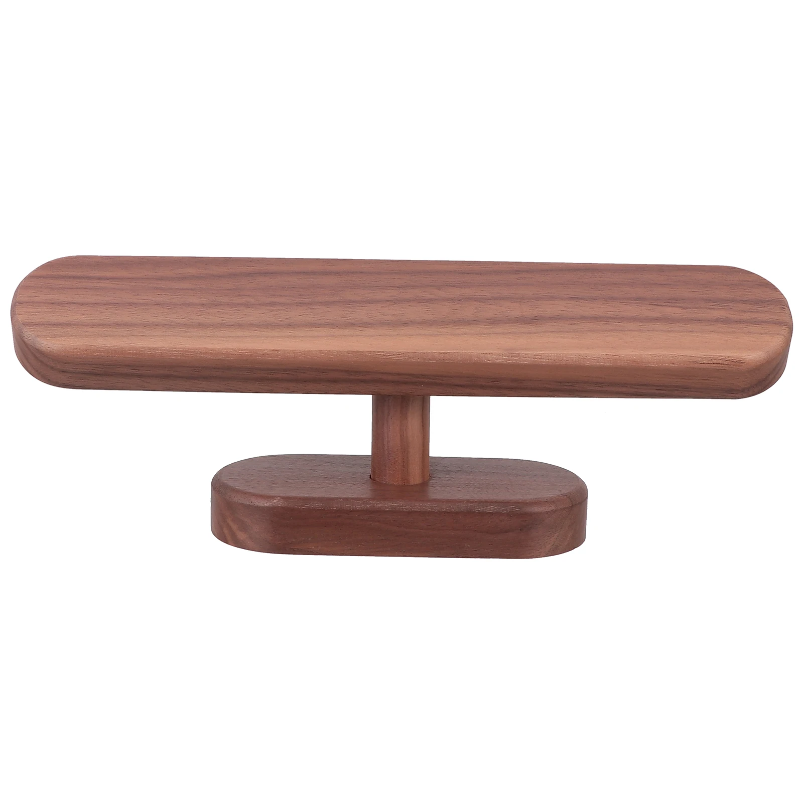 

Деревянная подставка для часов, стеллаж для хранения ювелирных изделий, гладкая текстура, натуральный бревенчатый органайзер для ожерелья, качественное мастерство