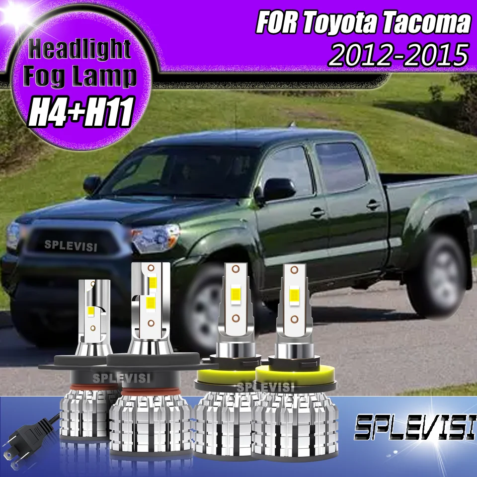 

IP67 Водонепроницаемые чипы CSP 12 В 9003 H11 Противотуманные фары 3 года гарантии Всепогодное использование для Toyota Tacoma 2012 2013 2014 2015