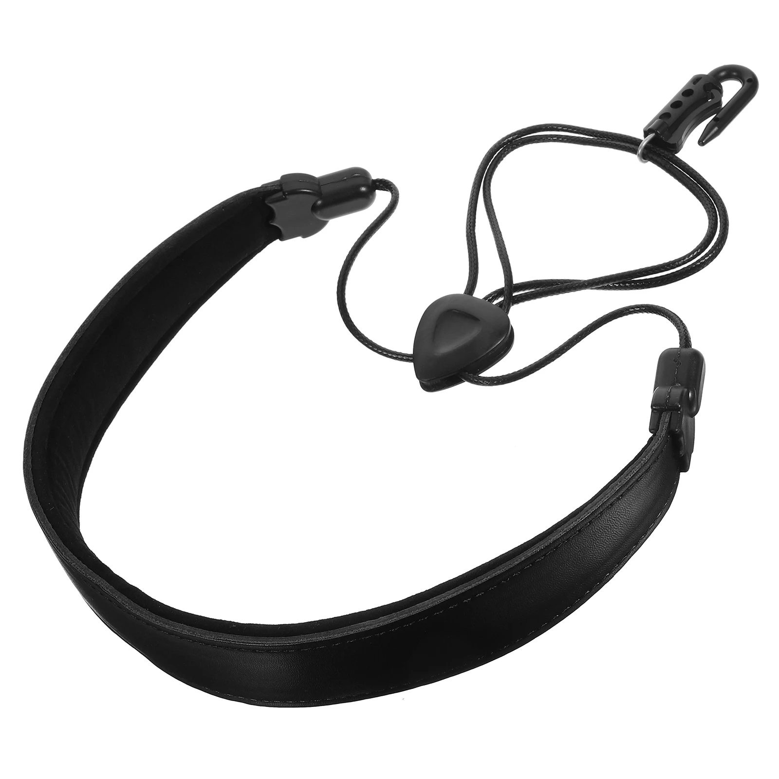 

Saxophone Neck Strap Durable PU Adjustable Bass Guitar Accessories Clarinet Lanyard Musical Instruments Parts