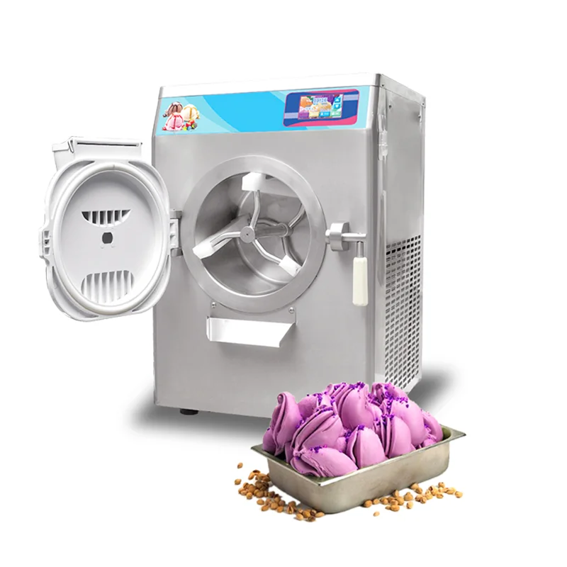 Commercial Hard Ice Cream Machine Stainless Steel Material Ice Cream Making Machine Maker Equipment