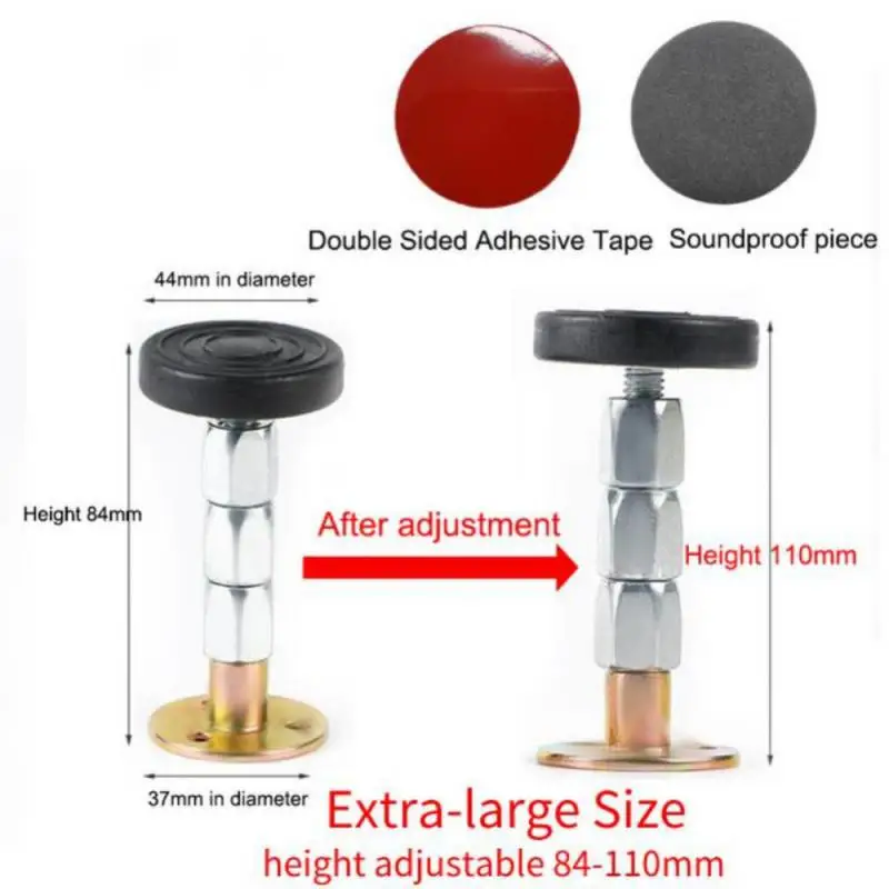 1PC Adjustable Thread Bed Frame Self Adhesive Furniture Anti Shake Telescopic Support Stabilizer Headboard Stopper Dowel Tools