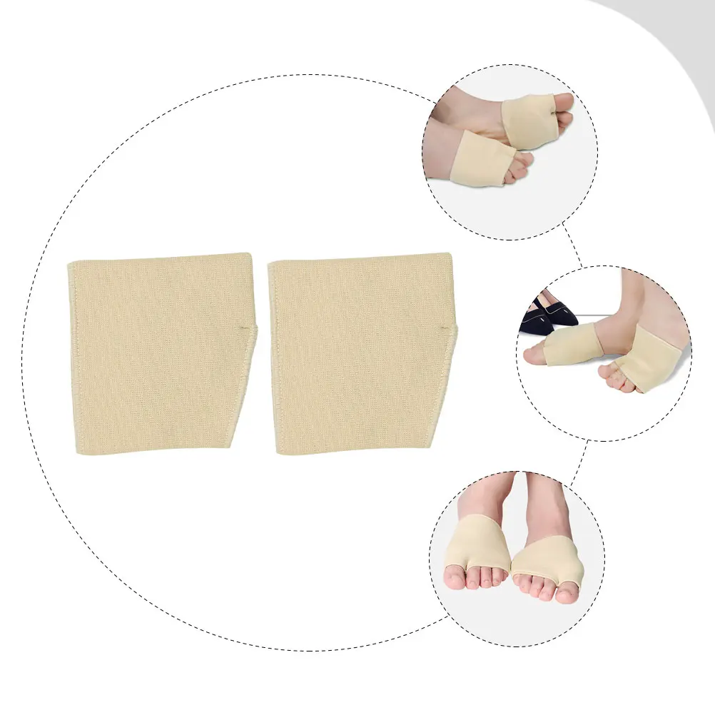 

2pcs Forefoot Pad Metatarsal Insoles Breathable Supple Palms Cover High Heels Women Shoe Reduce Friction
