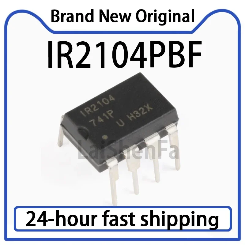 10PCS IR2104PBF Direct Insertion DIP-8 Bridge Driver Chip Stock