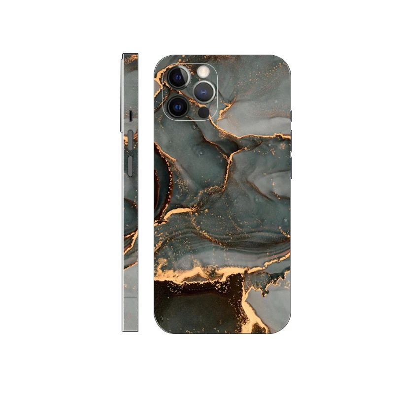 Colorful Paintings Rear Sticker For iPhone 15 14 13 12 11 Pro Max Soft Protector  Side Wrap Skin Sticker Back Film