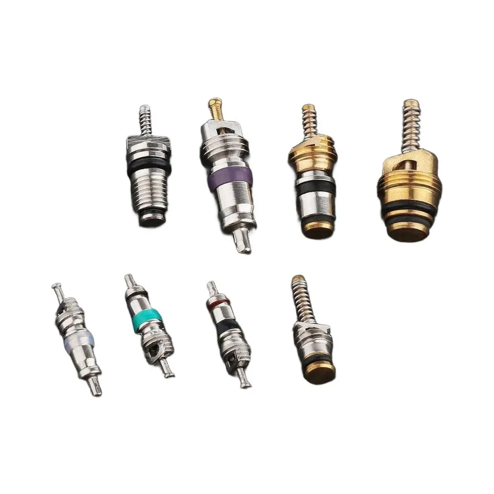 /134pcs /Car /AC Valve Core Assortment Kit For R134 For R12 HVAC System Copper Brass For Toyota For Honda For Nissan