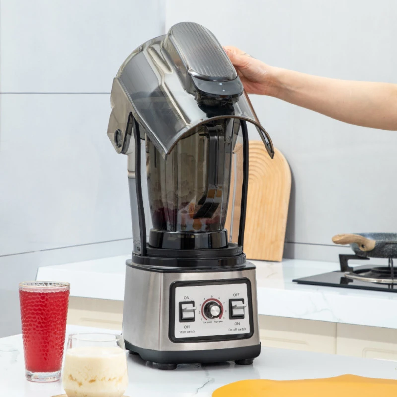 1200W Commercial Smoothie Maker Multifunctional Blender Custom Label Available Household Food Processor Juice & Ice Crusher