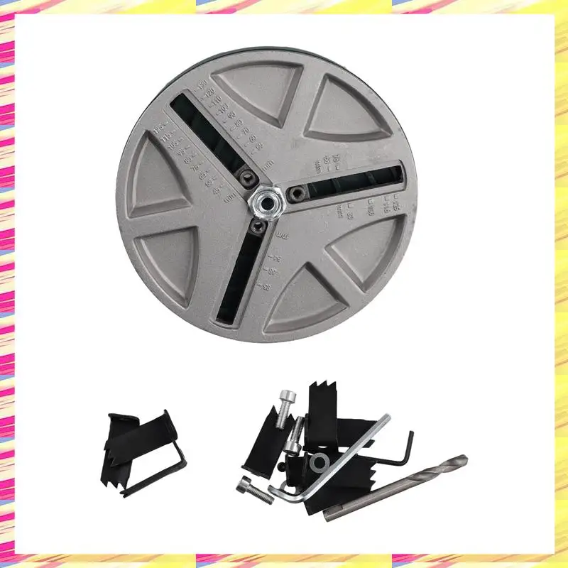 

ABJJ Регулируемые деревообрабатывающие режущие инструменты, открывалка для отверстий, перфораторная пила, инструмент для дрели, диаметр перфорационной пилы 45-130 мм