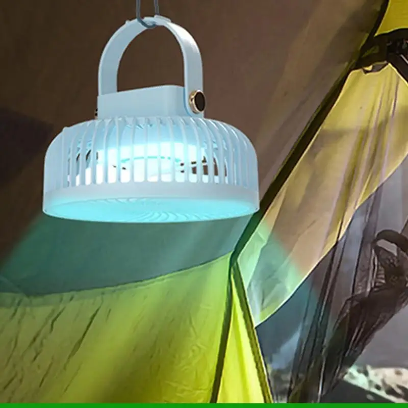 U55C 6.9 بوصة متعددة الوظائف للتحكم عن بعد توقيت التعليق مروحة مللي أمبير في الساعة مع خطاف + ضوء