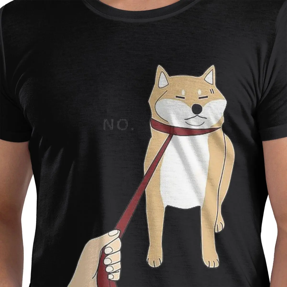 

Футболка из 100% хлопка с изображением собак Шиба-ину, мужские футболки большого размера, мужские футболки с круглым вырезом и коротким рукавом, S-6XL