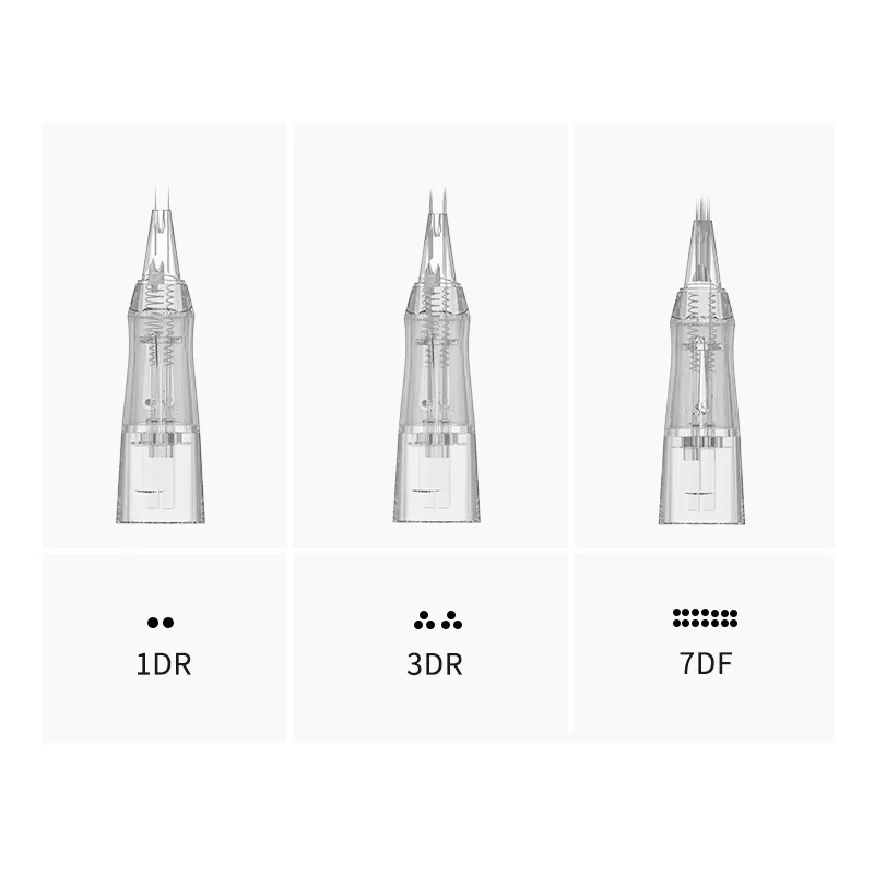 10 قطعة إبر خرطوشة الوشم إبر مزدوجة احترافية لآلة قلم الوشم إبر الوشم القابل للتصرف للمكياج الدائم #3