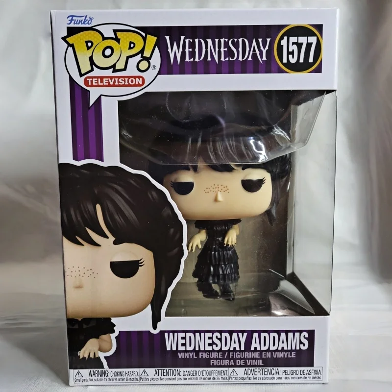 Funko POP! Original Netflix Wednesday Rave'n Wednesday Addams # Figura Coleccionable 1577, Regalo Perfecto para Niños y Niñas Fanáticos
