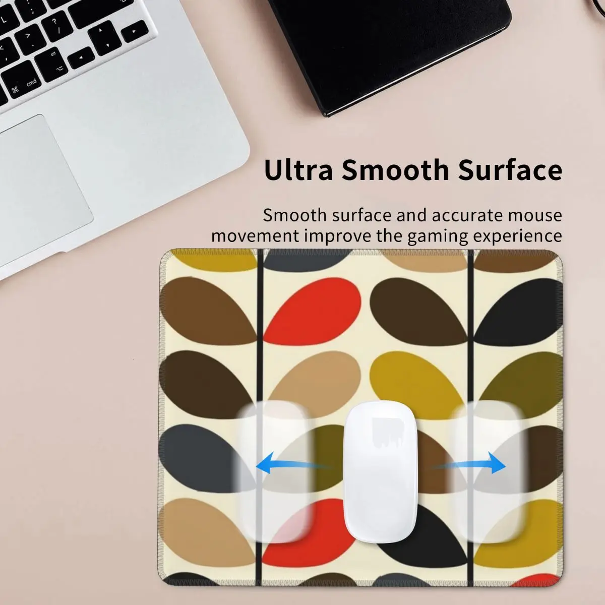 Orla Kiely Flowers Colorful Mouse Pad Computer Keyboard Mouse Mat Gamer Laptop Desk Mat Office Table Mats