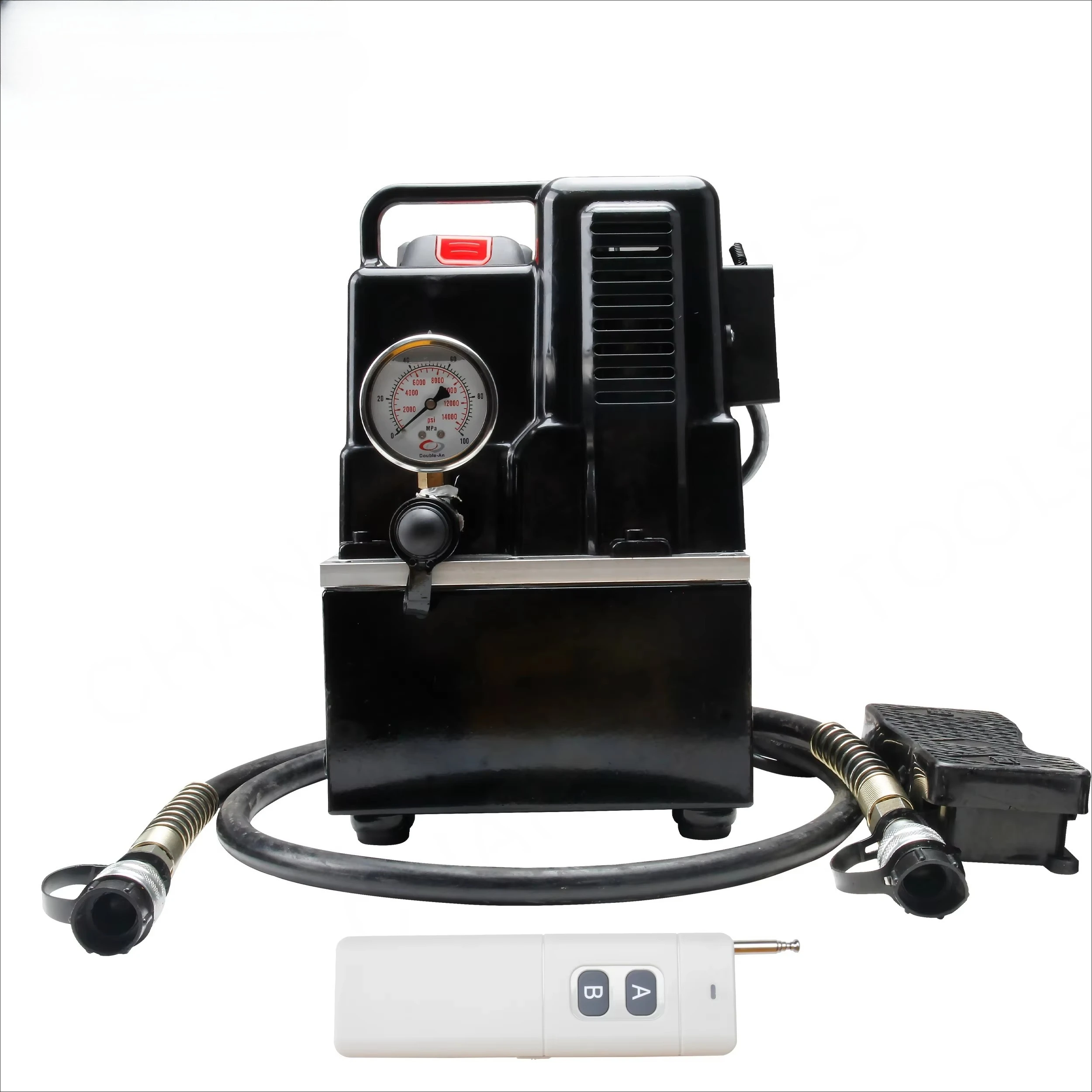 

QQ-700B Портативный гидравлический насос одностороннего действия с аккумулятором постоянного тока 220 В