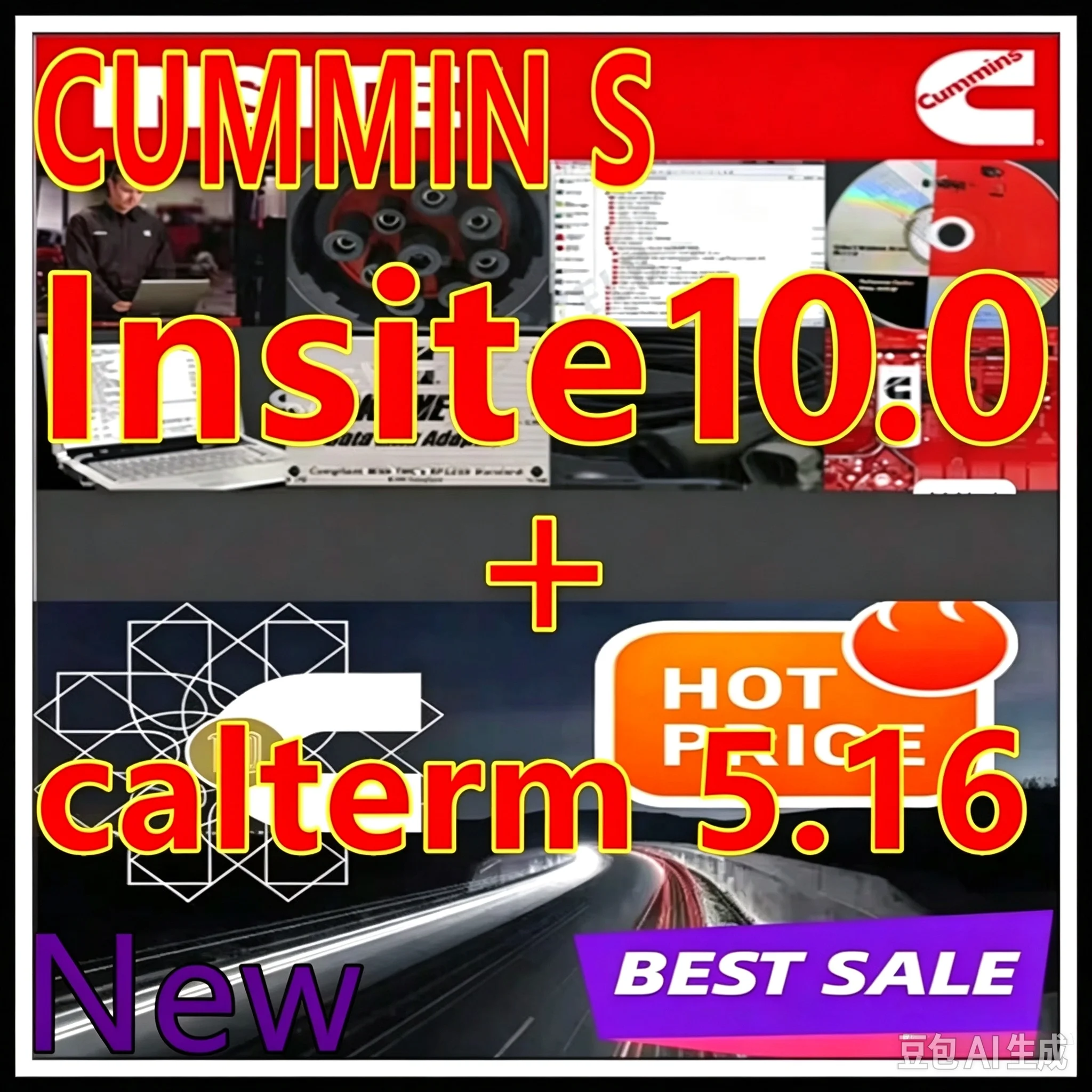 2026 Cummins INSITE 10.0 Pro Diagnostic Software + Holset E-Tool 2.0 + Calterm 5.16 Diagnostic Calibration ECM Engineering