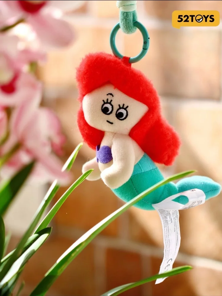 52TOYS Authentic Disney Princess Blind Box Plush Keychain Cute Stuffed Doll Bag Pendant Collectible Toy Gift For Girls Fans view 6