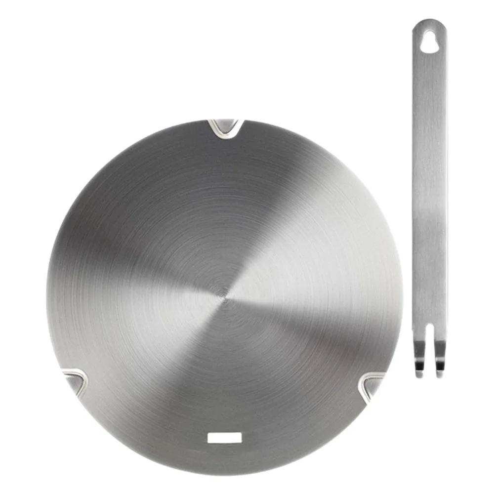 

Heat Diffuser Plate 18cm Stainless Steel Induction Cooktop Adapter Even Heat Distribution Kitchen Cookware Thermal Converter