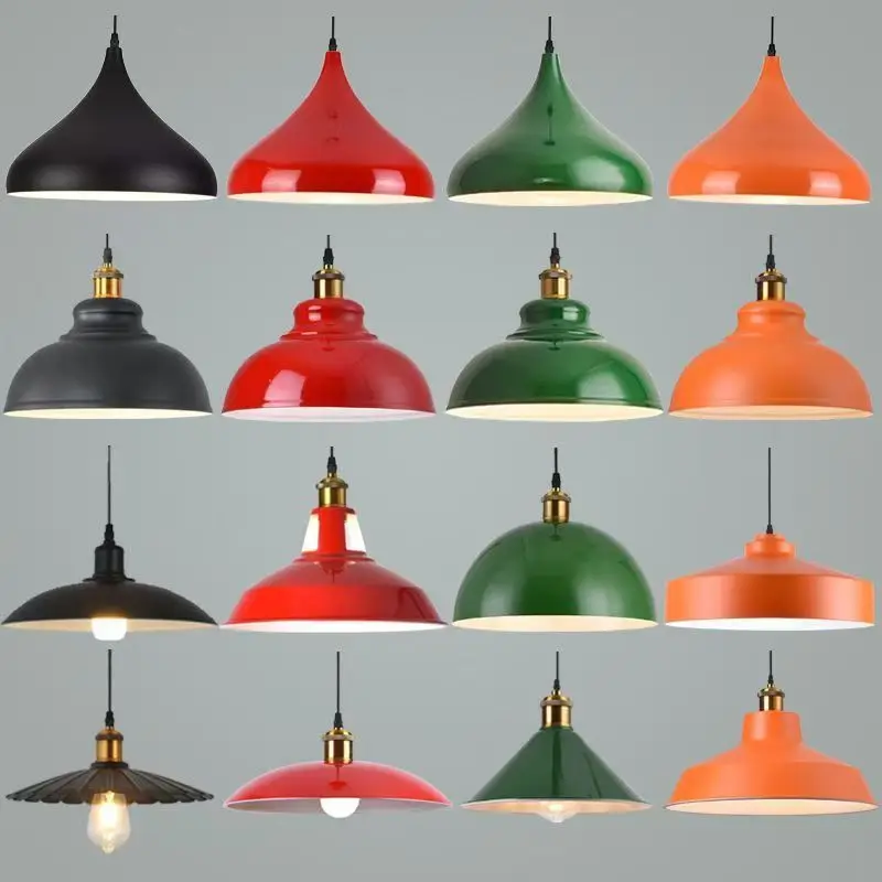 

1 шт. современный подвесной светильник, металлический абажур, шнур 47,2 дюйма, кухонный остров, столовая, фойе, прихожая, бар, лампы E27, подвесной светильник