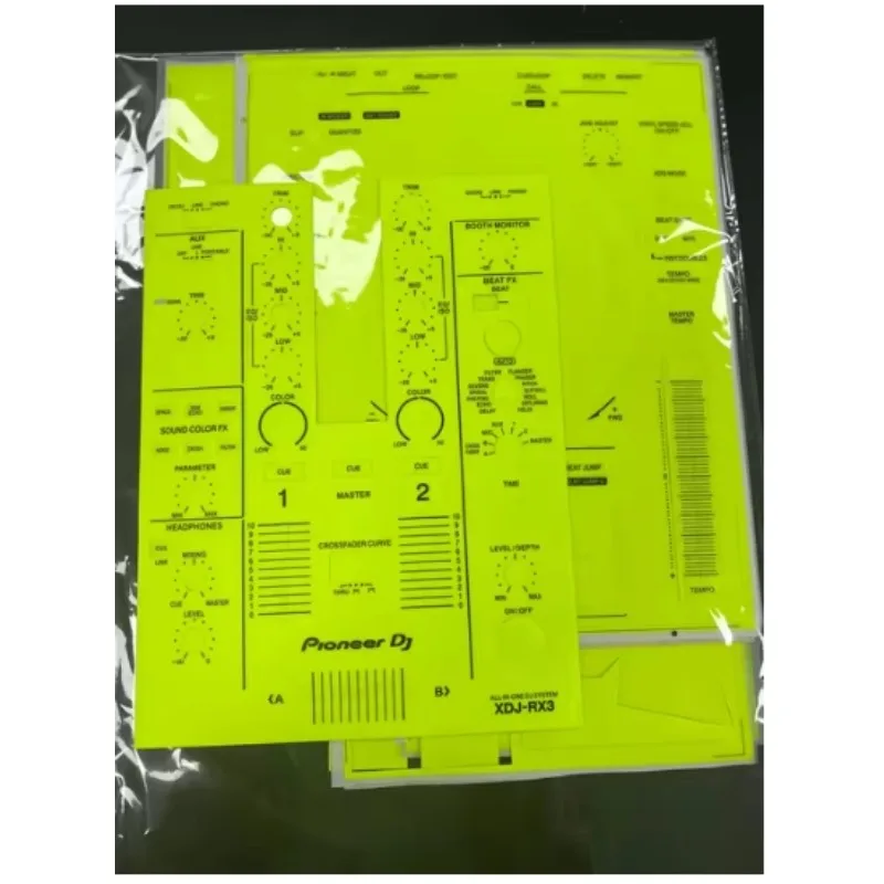 XDJ-RX3 skin sticker imported pvc material for pioneer controller