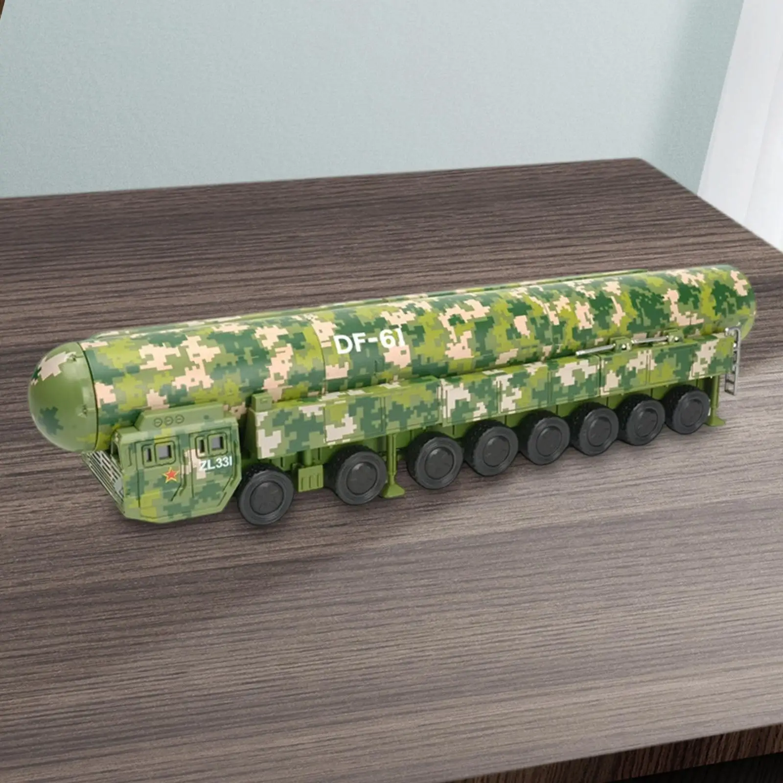 

Miniature Fighting Vehicle Model Launcher Kit Educational DIY Puzzle Toy for Boys Kids Desktop Display