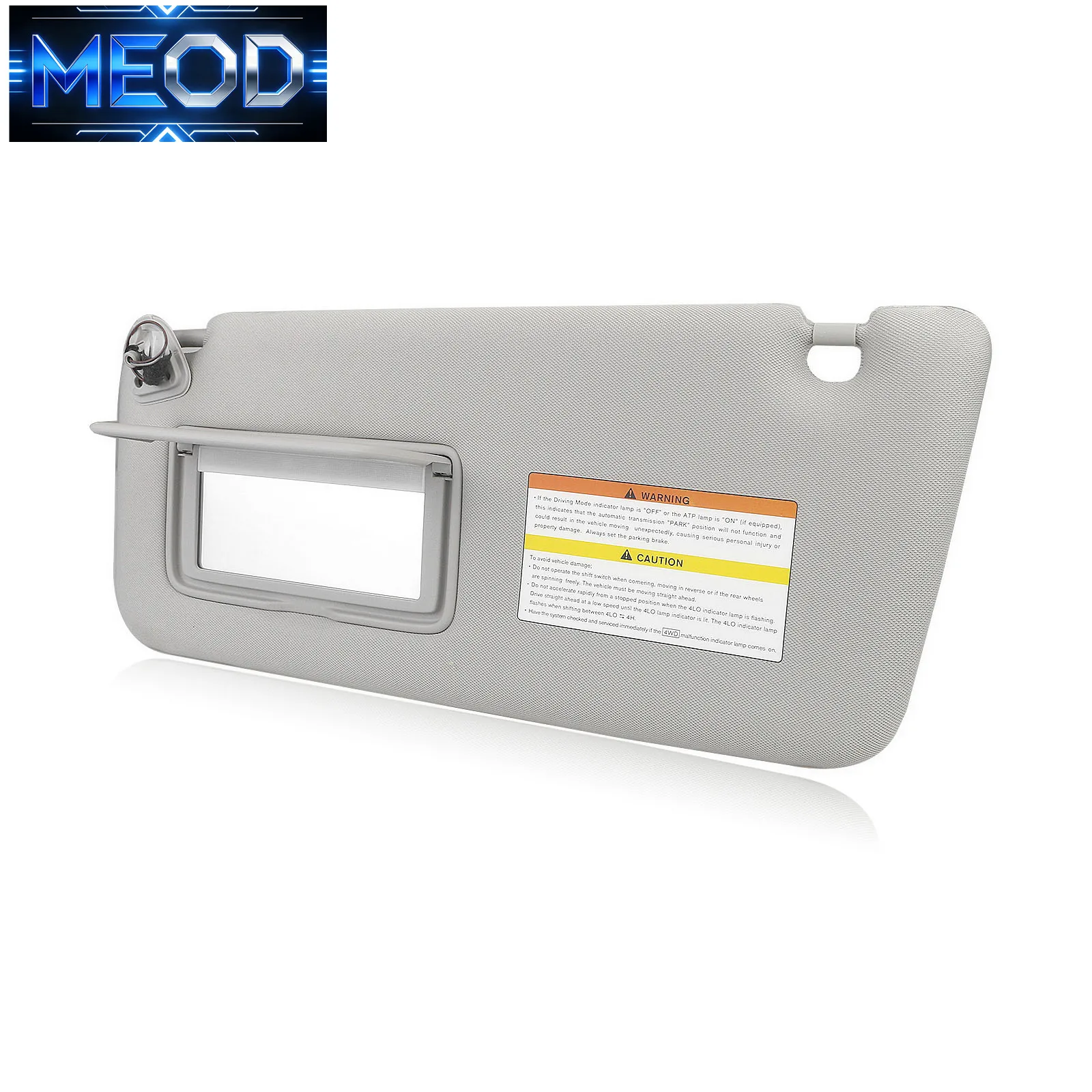 New Sun Visor For Infiniti QX56 QX80 964011LA3D 96401-1LA3D 2011-2016 Left Drive Gray Car Front Sunshade Blind Shade Cover Sunvi