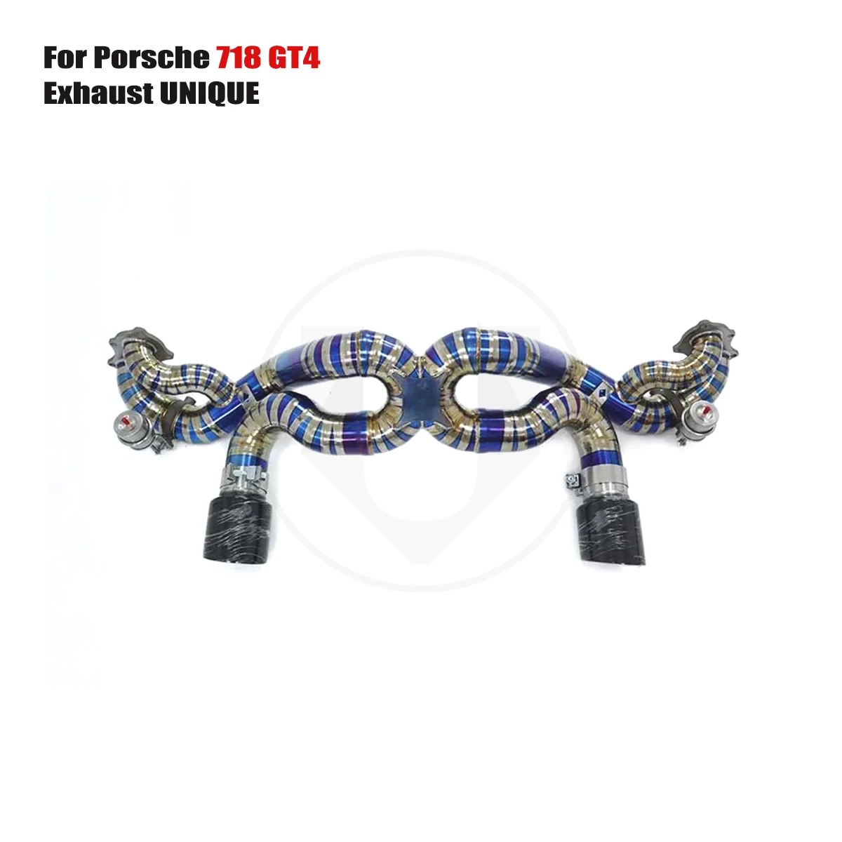 

UNIQUE suitable for 2020+ Porsche 718 GT4 4.0T Titanium Exhaust System Customizable Exhaust Pipe for Cars
