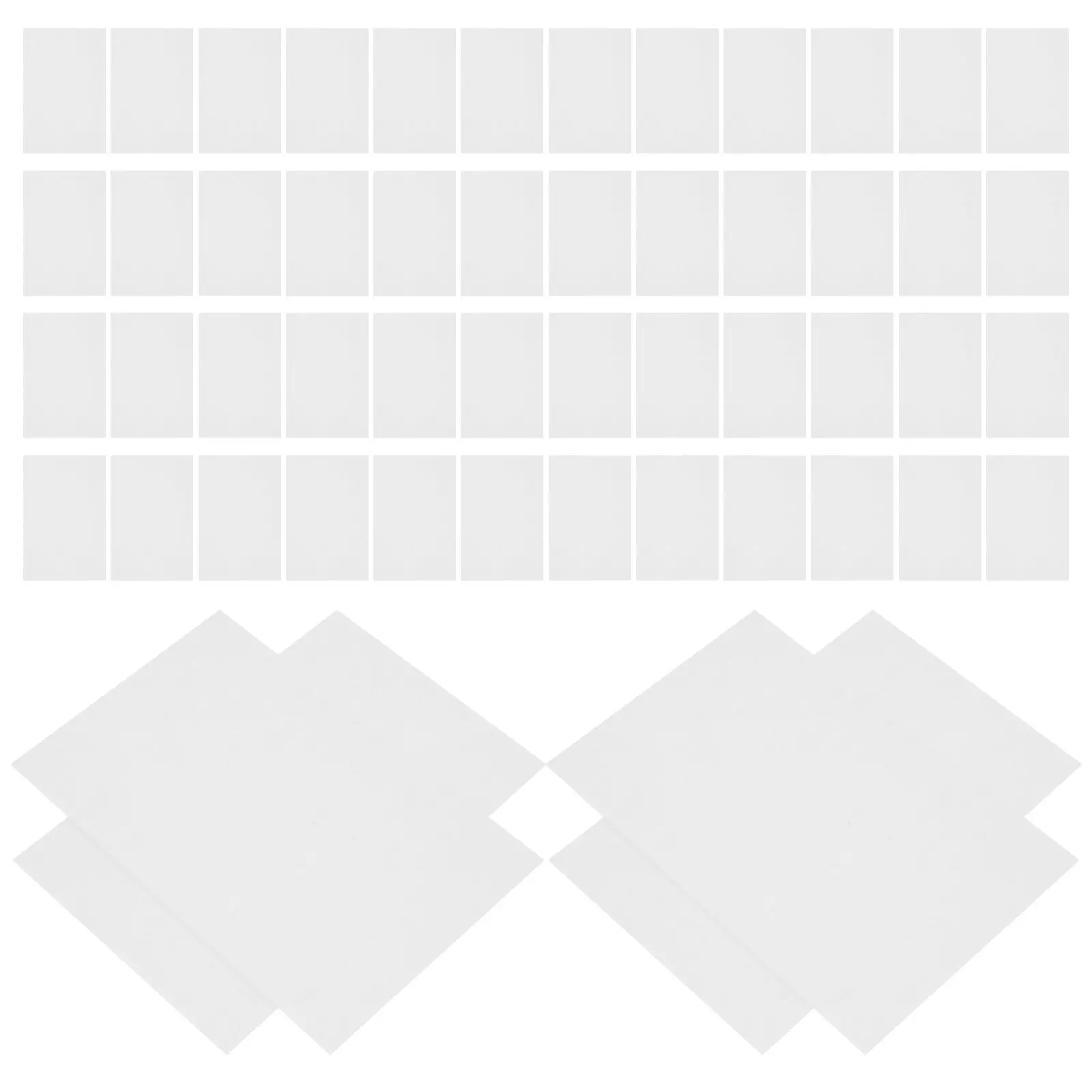 

60Pcs Double-Sided Blank Cards Smooth Cardstock for DIY Postcards Greeting Note Mailing Crafting Postcard Paper