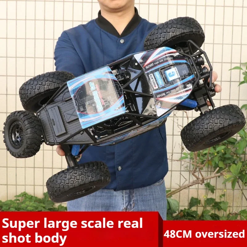 

cool stuff:1:10 climbing off-road 4x4 rc car,2.4G remote control car,48cm high-speed bigfoot monster truck,rc crawler,kids toys