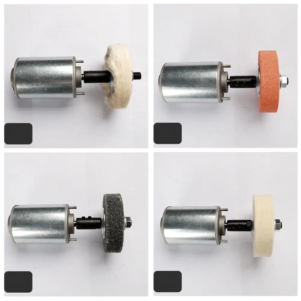 1 buah aksesori Motor adaptor spindel bangku Motor batang Gerinda roda gerinda poros penghubung roda pemoles roda 5-16mm